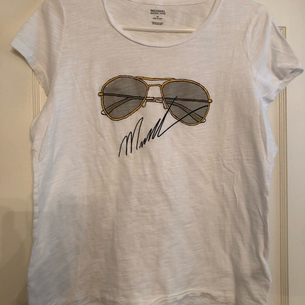 Michael Kora 1X for L tee shirt